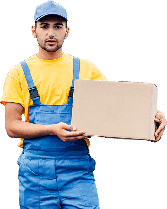 Household packing boxes organised for a smooth and stress-free move