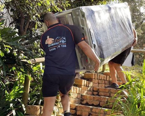 Secure furniture loading by an experienced removalist team