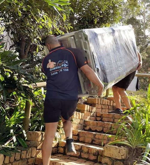 Secure furniture loading by an experienced removalist team