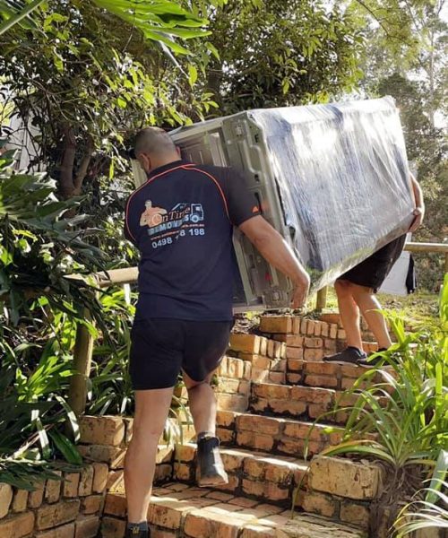 Secure furniture loading by an experienced removalist team