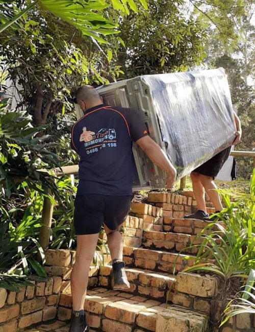 Secure furniture loading by an experienced removalist team