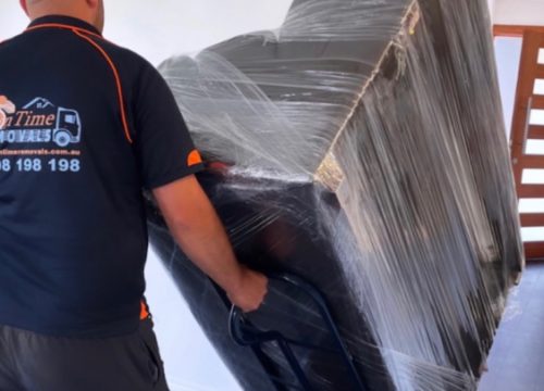 Secure furniture loading by an experienced removalist team