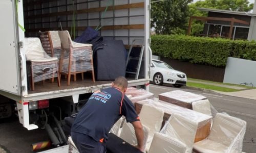 Secure furniture loading by an experienced removalist team