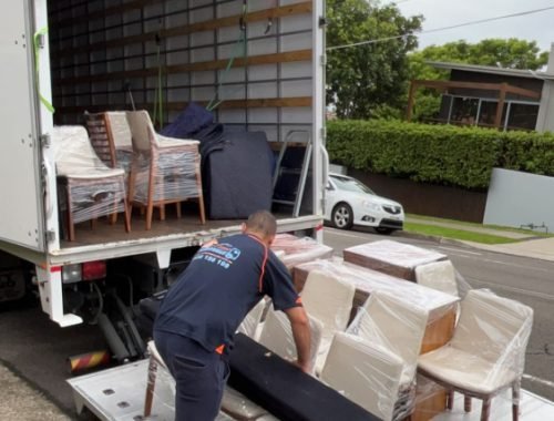 Secure furniture loading by an experienced removalist team